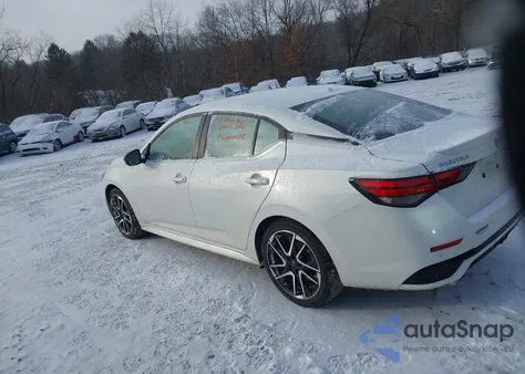 2025 Nissan Sentra Sr from USA, damaged, VIN 3N1AB8DV4SY233930